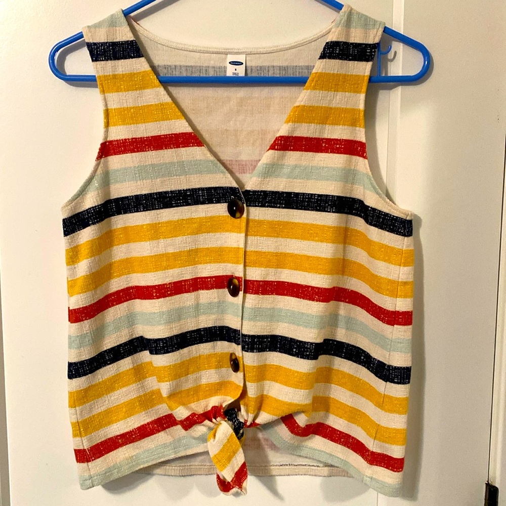 Women’s Striped tank size Small